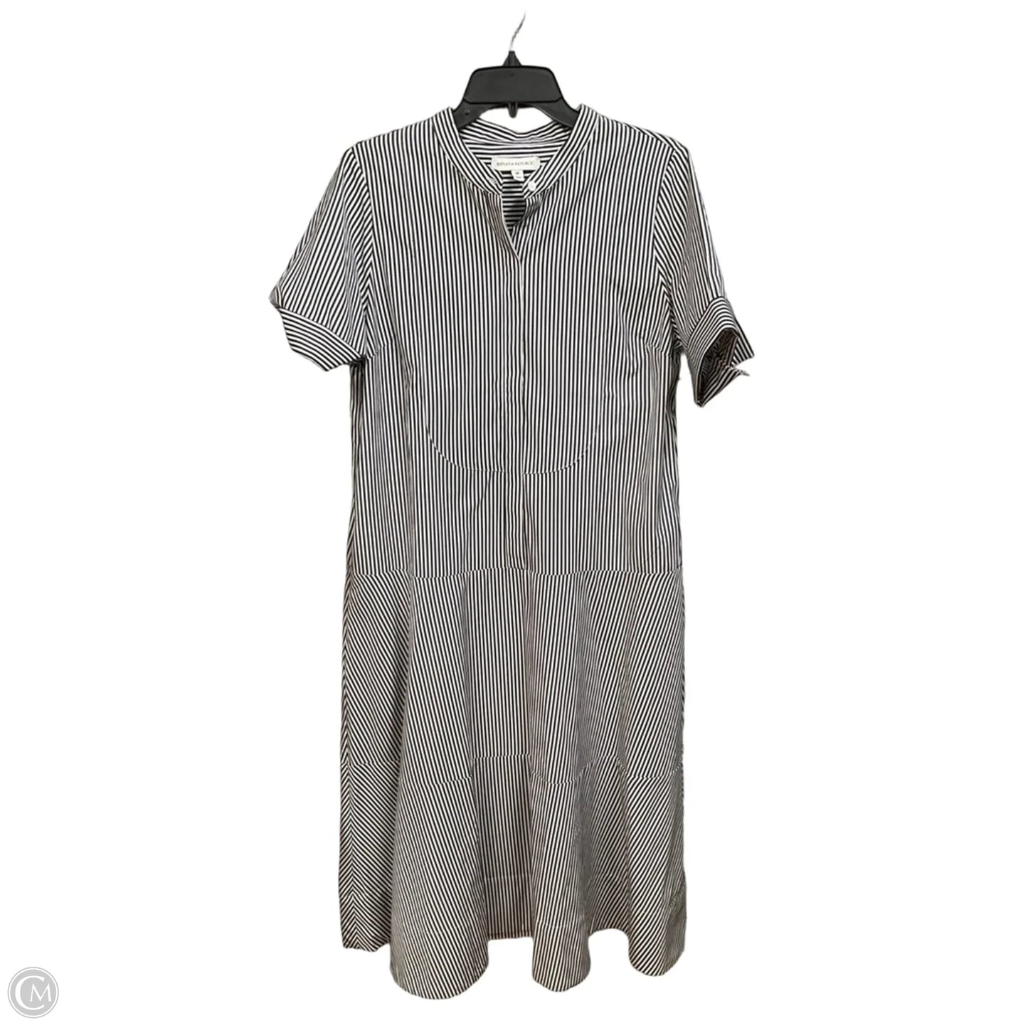 Dress Casual Maxi By Banana Republic In Striped Pattern, Size: M