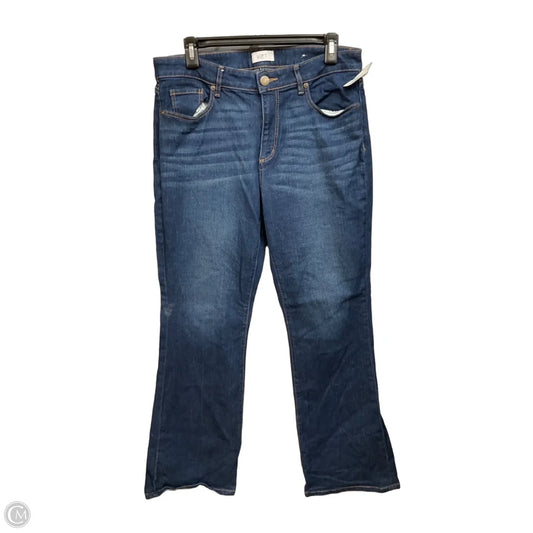Jeans Boot Cut By Loft In Blue Denim, Size: 8