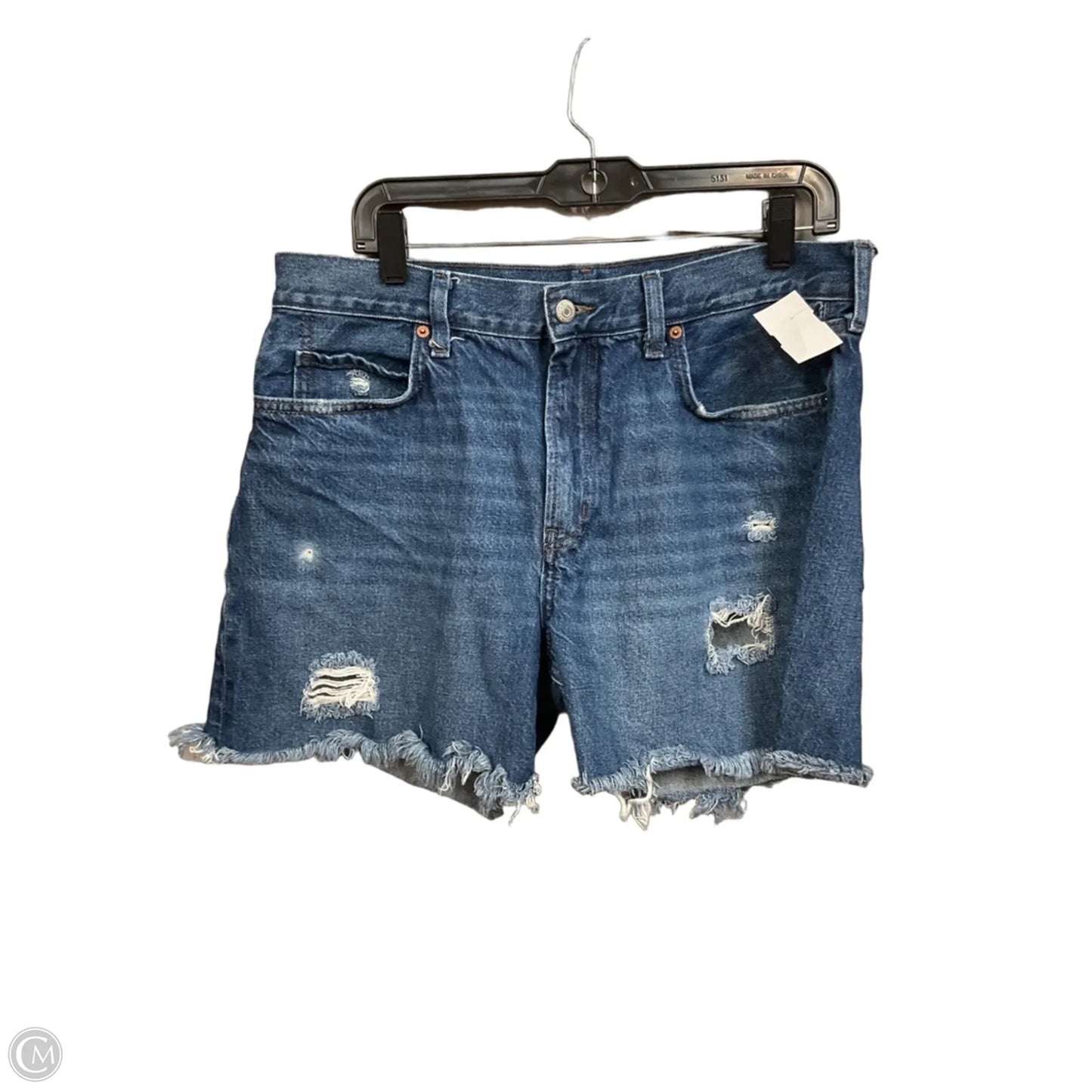 Shorts By Old Navy In Blue Denim, Size: 12