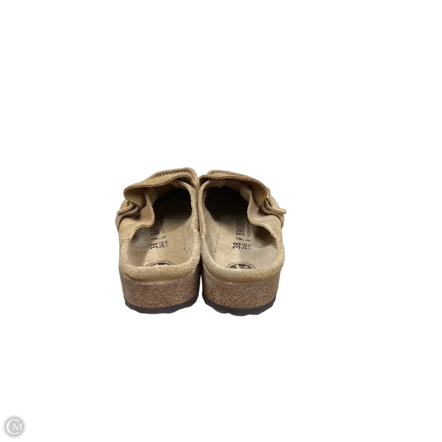 Shoes Flats By Birkenstock In Tan, Size: 7