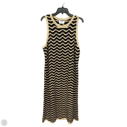 Dress Casual Maxi By Old Navy In Striped Pattern, Size: Xxl