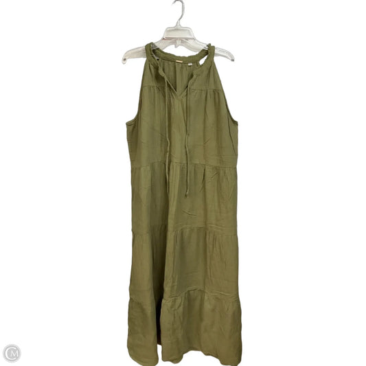 Dress Casual Maxi By Tahari In Green, Size: Xl