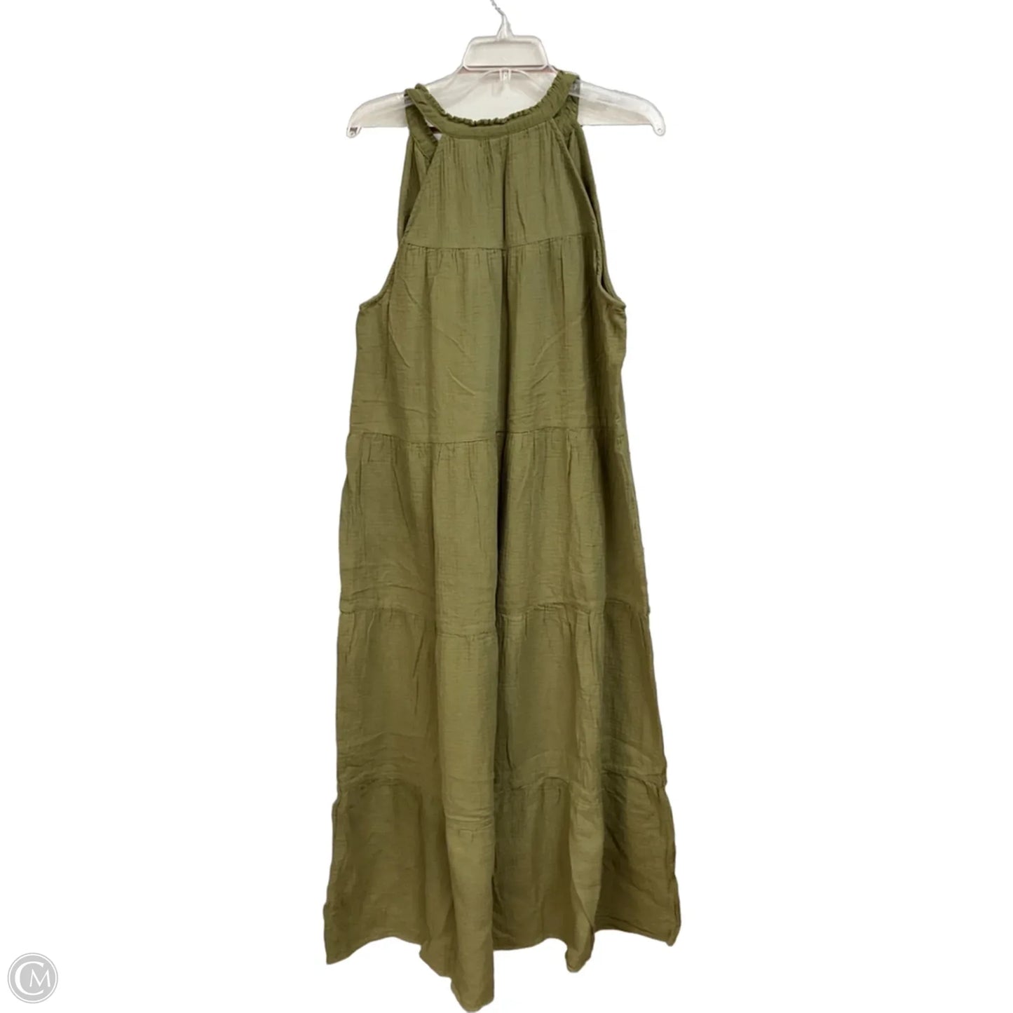 Dress Casual Maxi By Tahari In Green, Size: Xl
