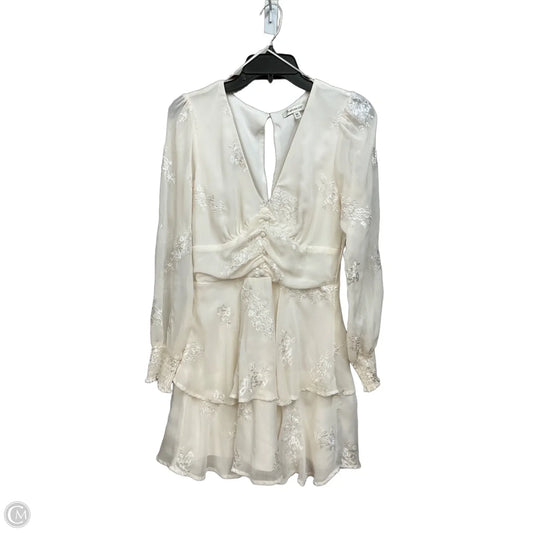 Dress Casual Short By Francesca’s In White, Size: M