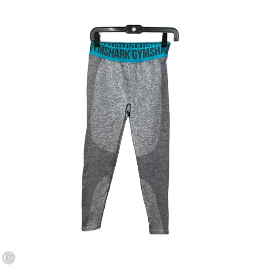 Athletic Leggings By Gym Shark In Grey, Size: L