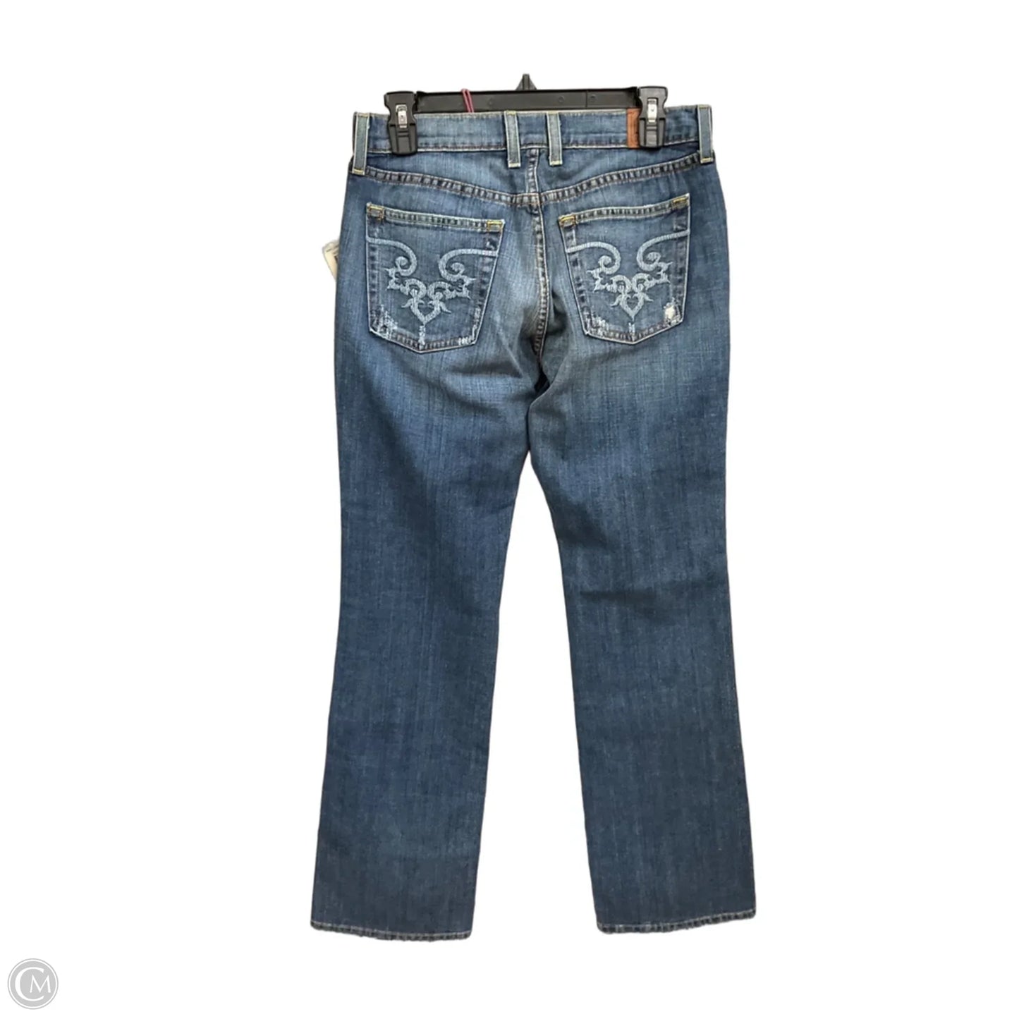 Jeans Straight By Lucky Brand In Blue Denim, Size: 6