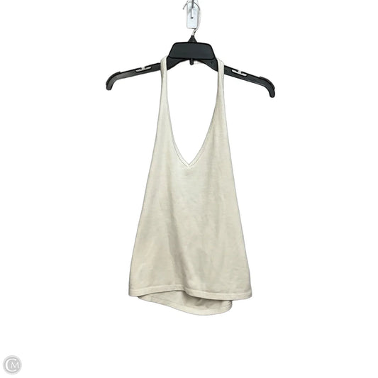 Top Sleeveless By Universal Thread In Tan, Size: M