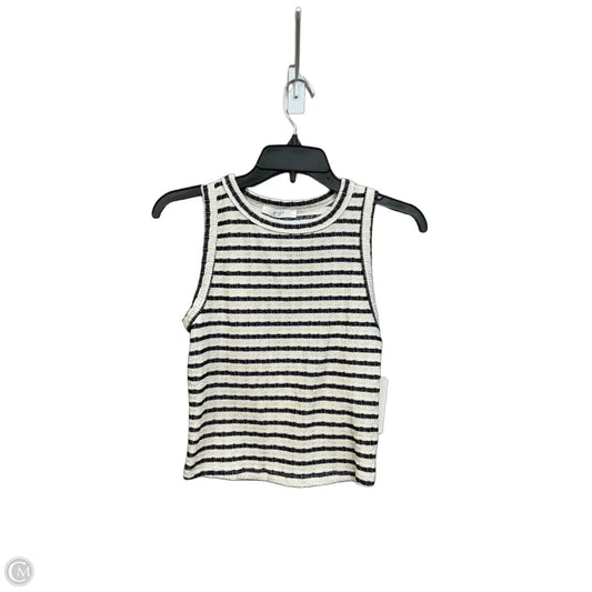 Top Sleeveless By Clothes Mentor In Striped Pattern, Size: L