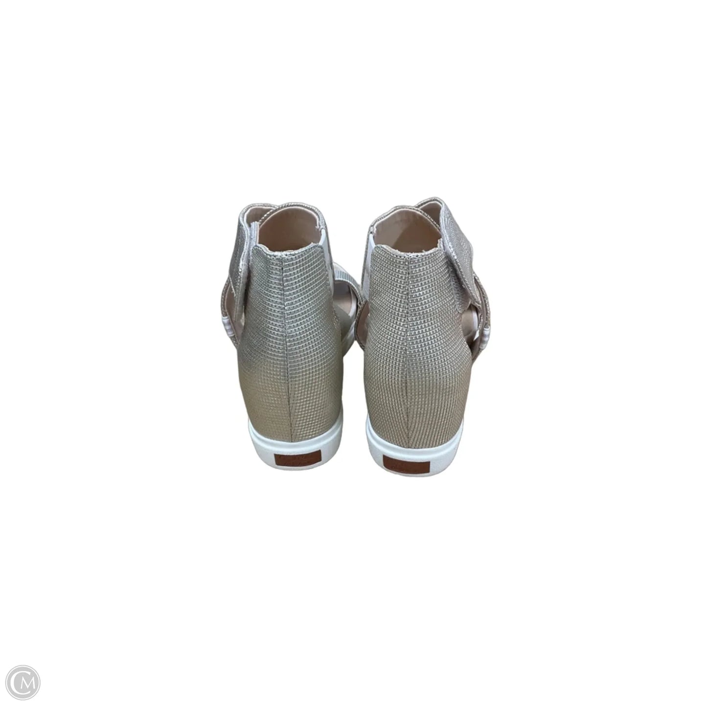 Sandals Heels Wedge By Dr Scholls In Tan, Size: 8