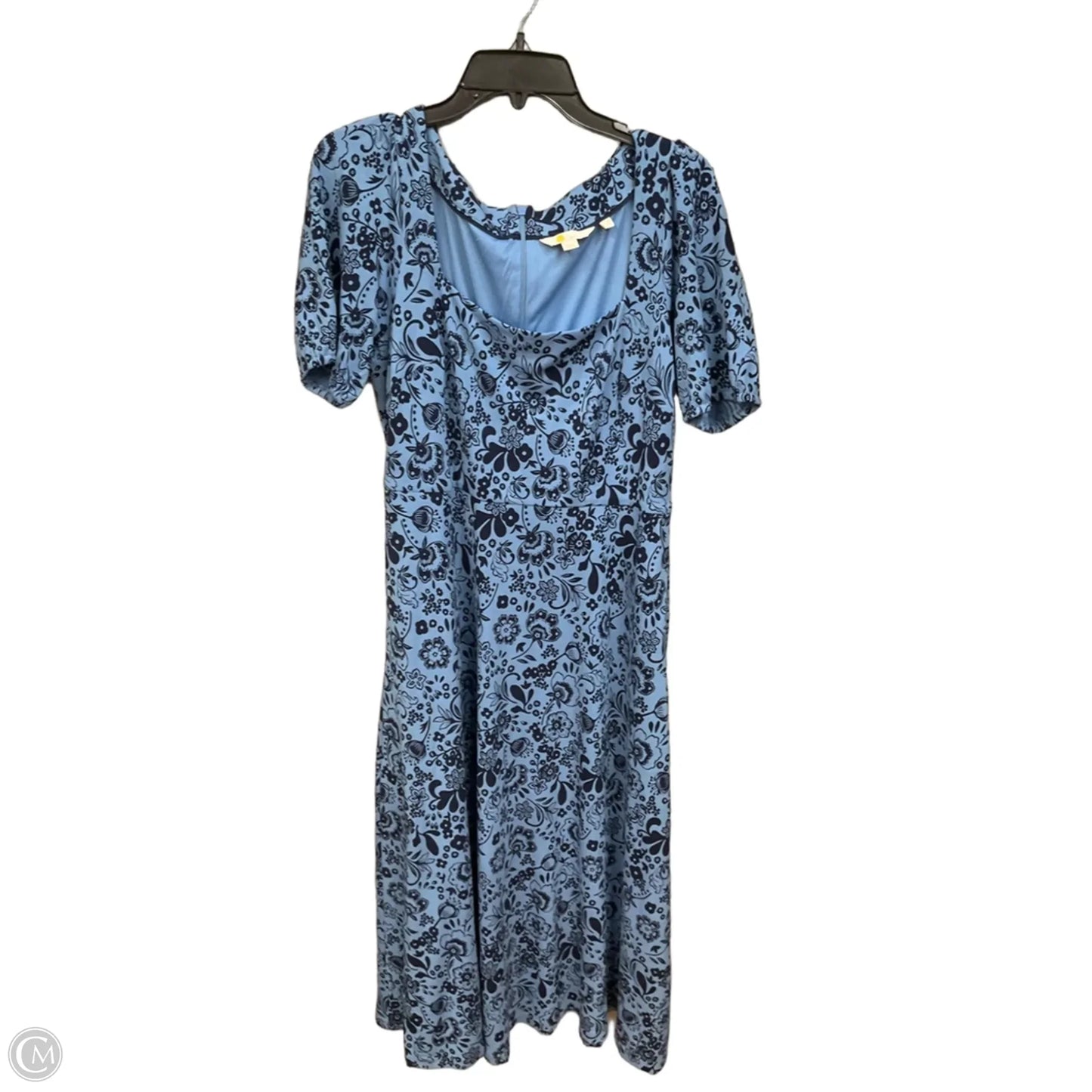 Dress Casual Midi By Boden In Floral Print, Size: M