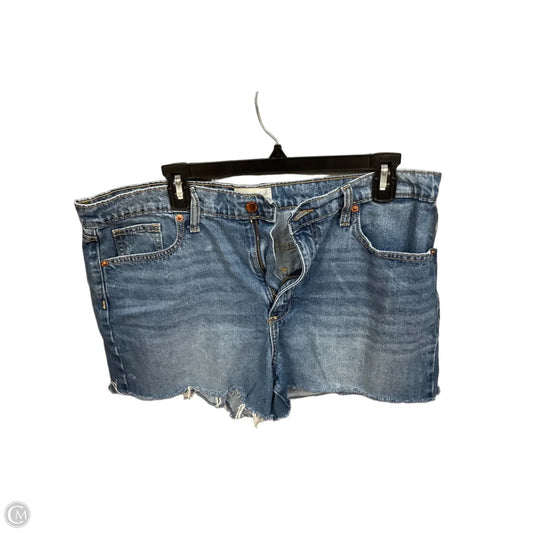 Shorts By Universal Thread In Blue Denim, Size: 12
