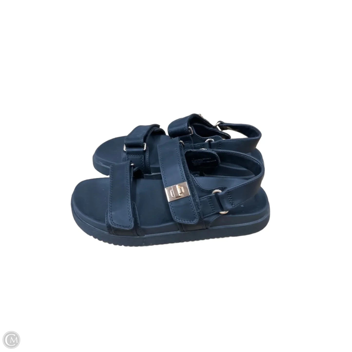 Sandals Flats By A New Day In Black, Size: 7