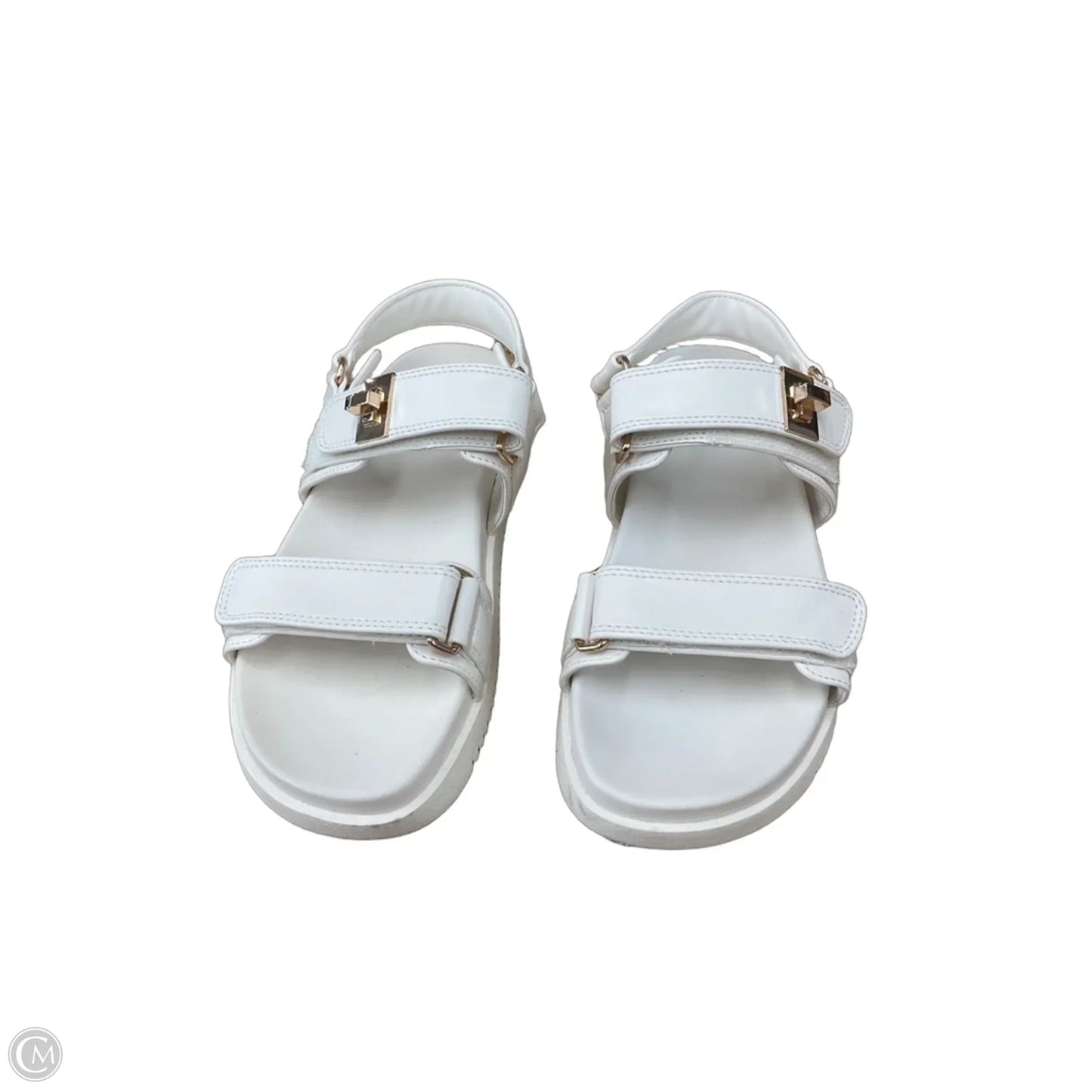 Sandals Flats By A New Day In White, Size: 7