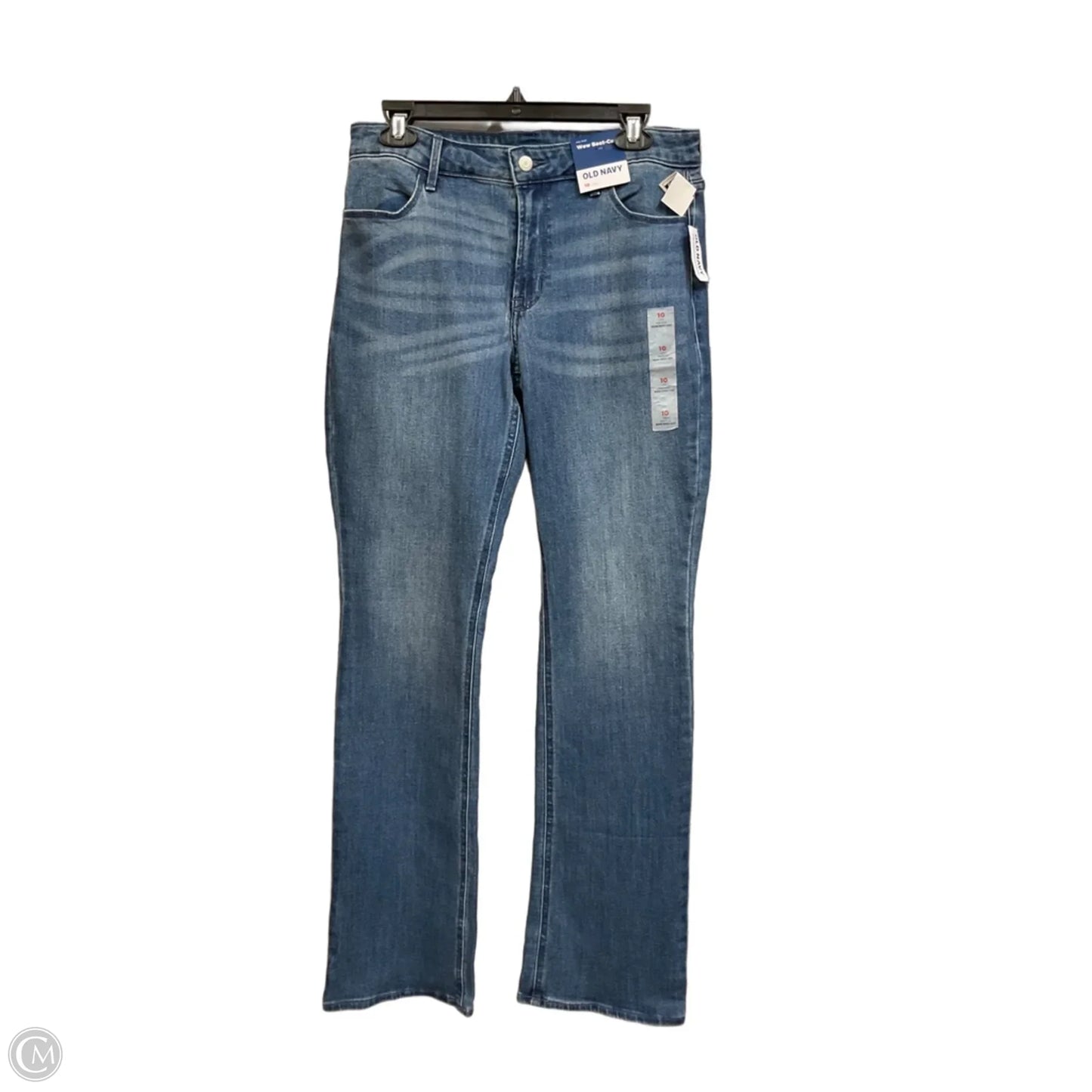 Jeans Boot Cut By Old Navy In Blue Denim, Size: 10l