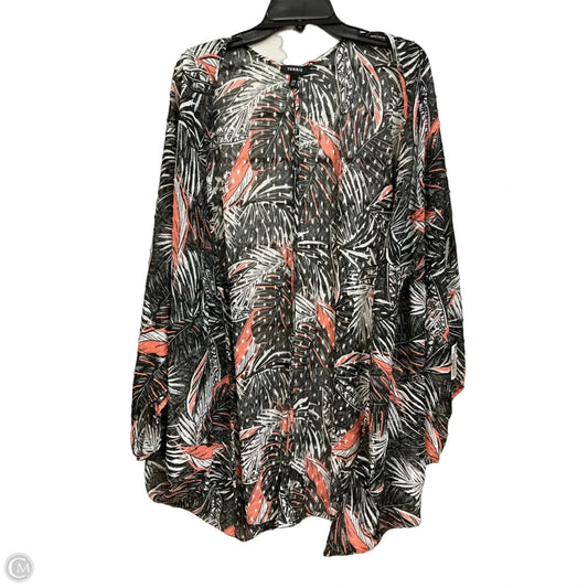 Kimono By Torrid In Floral Print, Size: 3x