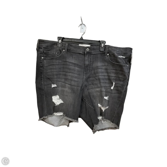 Shorts By Torrid In Black Denim, Size: 26