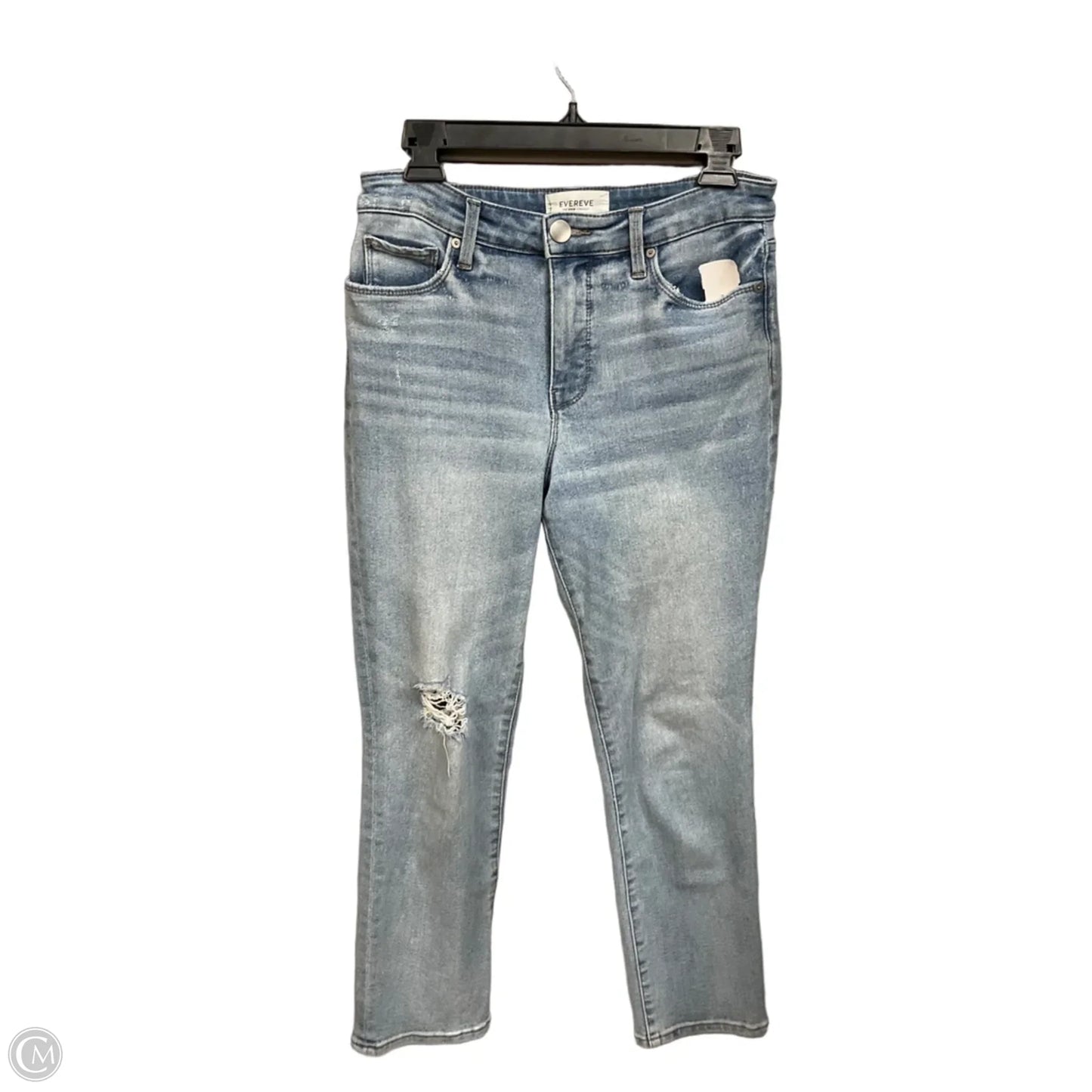 Jeans Skinny By Evereve In Blue Denim, Size: 4