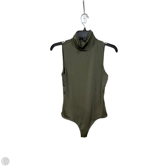 Bodysuit By Express In Green, Size: S