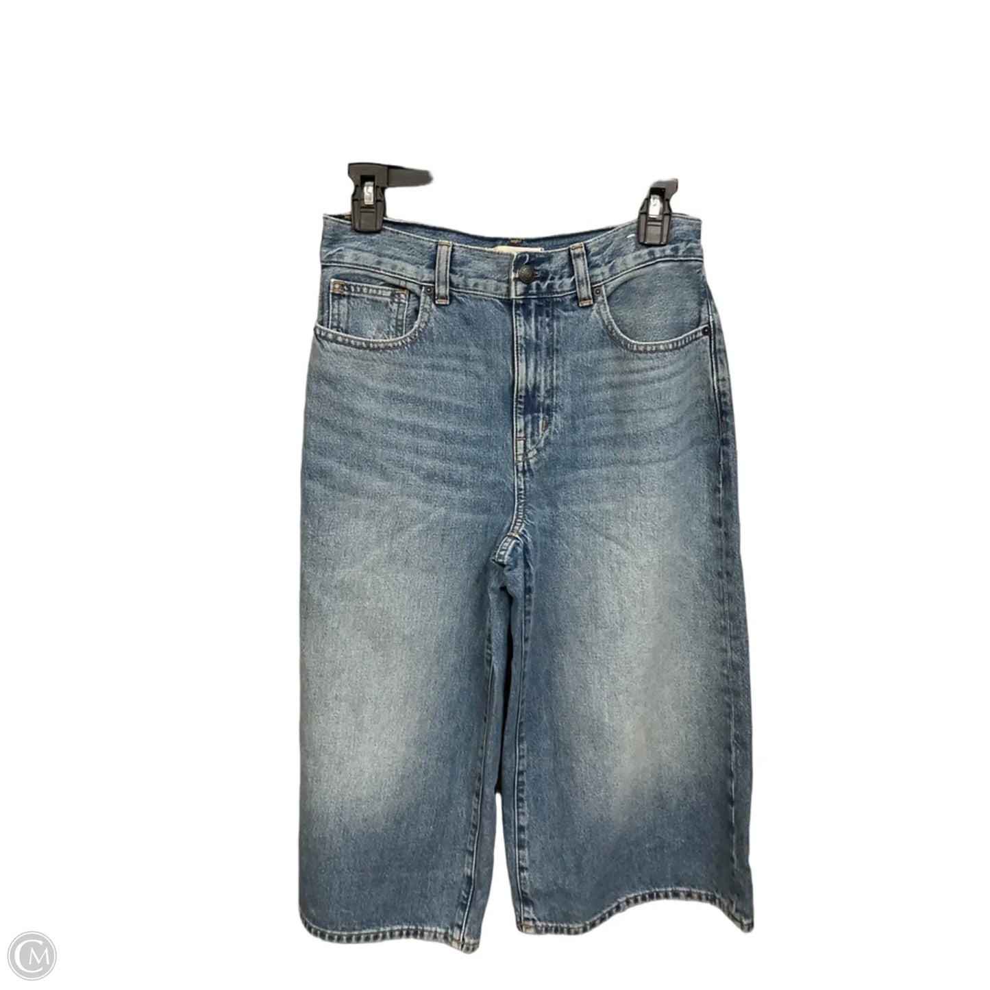 Capris By Madewell In Blue Denim, Size: 0