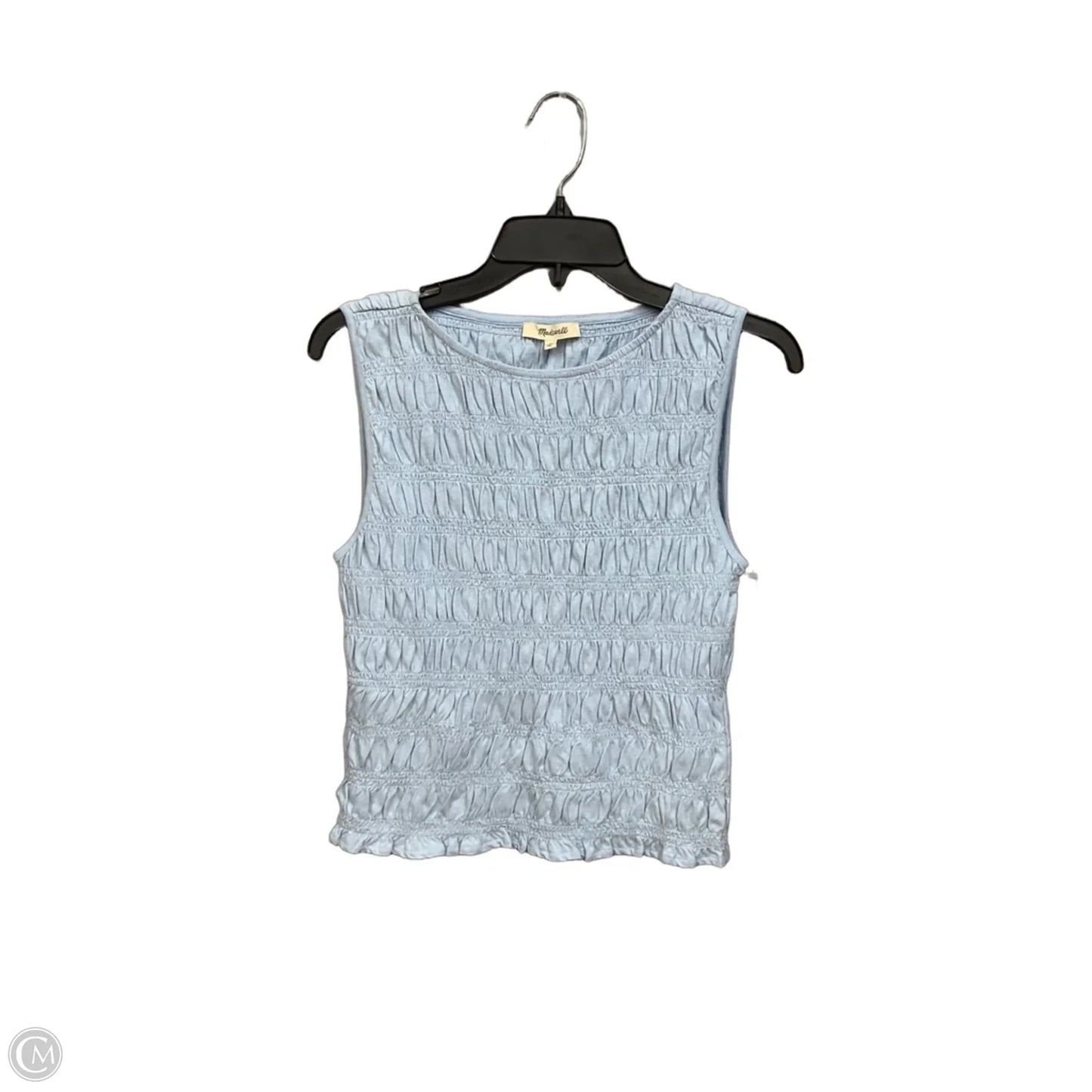Top Sleeveless By Madewell In Blue, Size: S