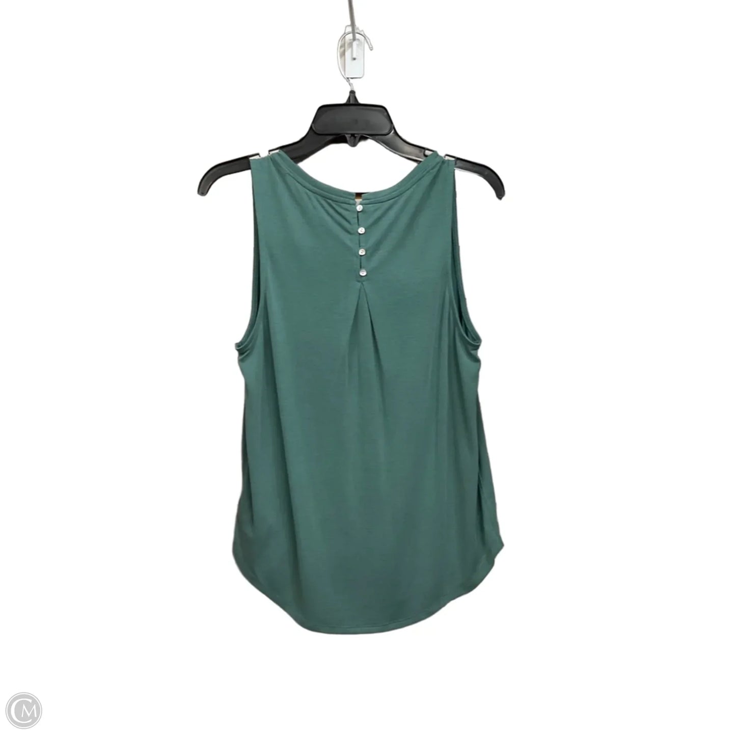 Top Sleeveless By Lucky Brand In Green, Size: S