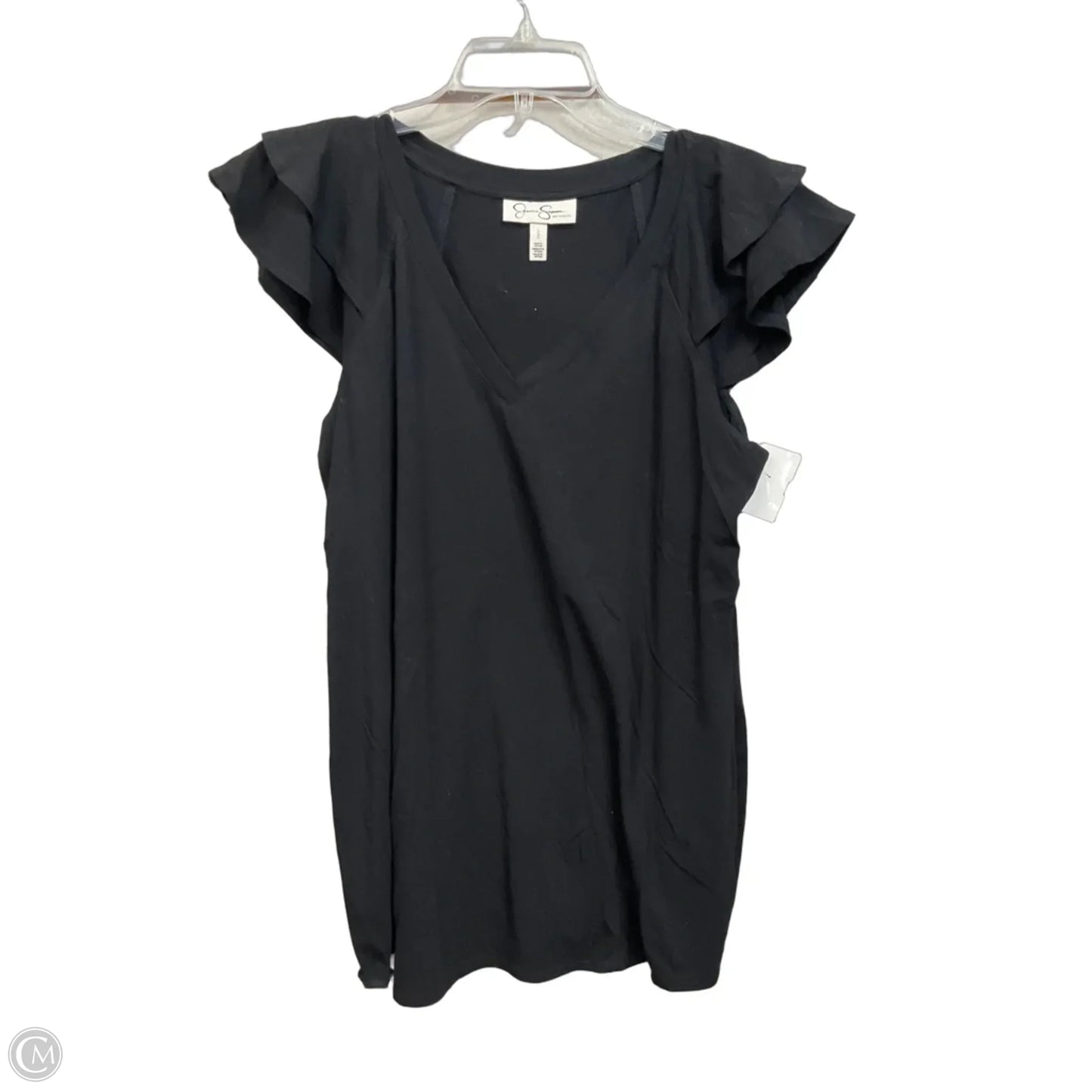 Top Sleeveless By Jessica Simpson In Black, Size: L