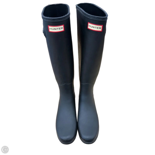 Boots Rain By Hunter In Black, Size: 8