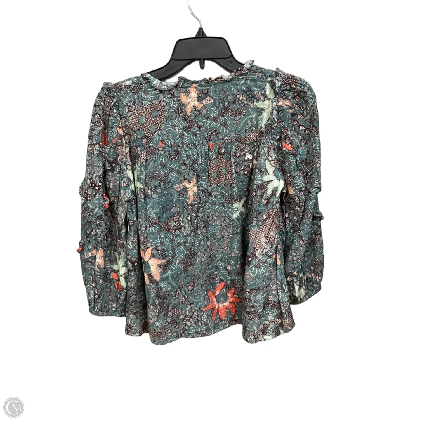 Blouse Long Sleeve By Ulla Johnson In Floral Print, Size: S