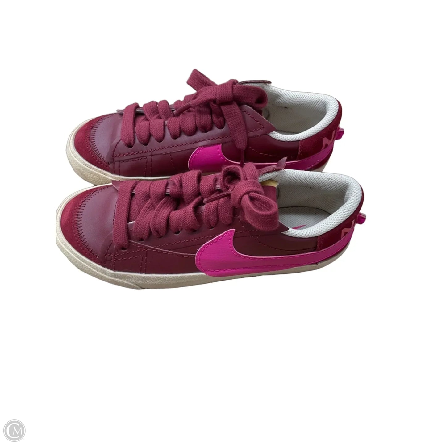 Shoes Sneakers By Nike In Maroon, Size: 6.5