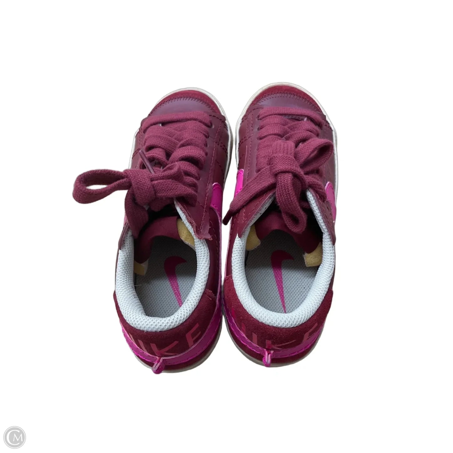 Shoes Sneakers By Nike In Maroon, Size: 6.5