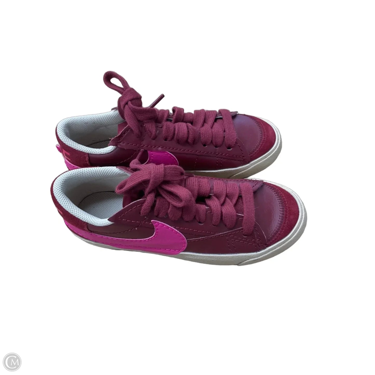 Shoes Sneakers By Nike In Maroon, Size: 6.5
