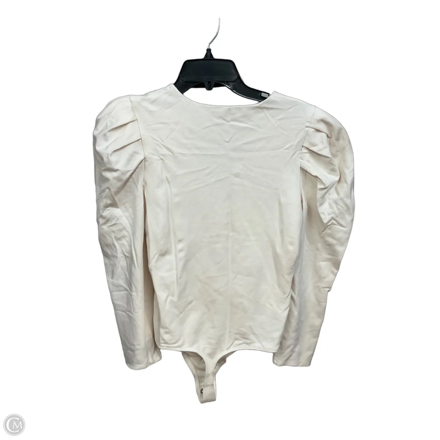 Bodysuit By Express In Cream, Size: M