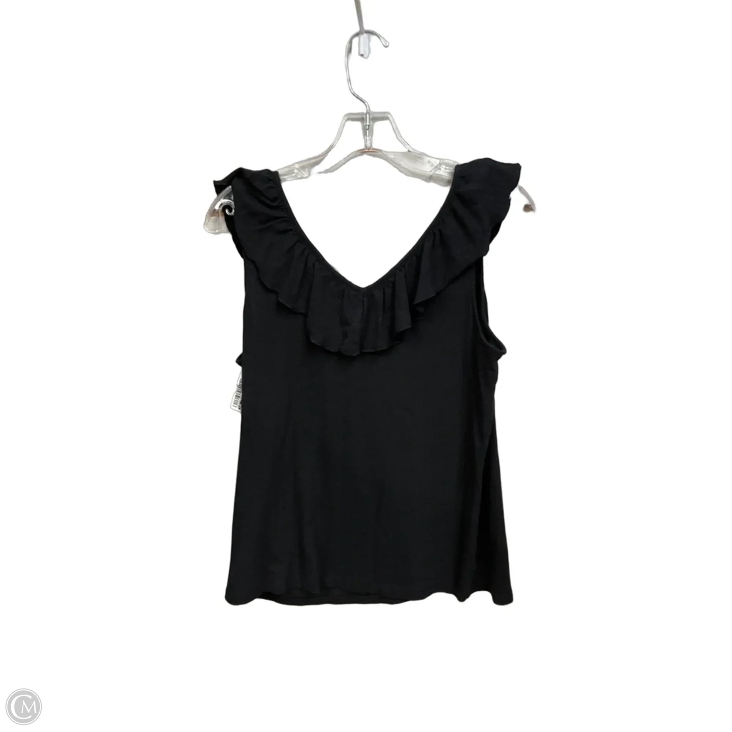 Top Sleeveless By Gap In Black, Size: S
