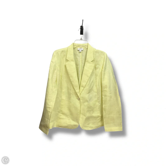 Blazer By J. Jill In Yellow, Size: M