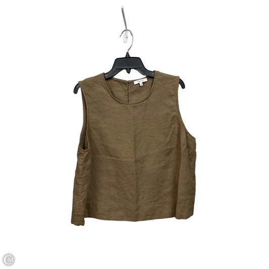 Top Sleeveless By Madewell In Green, Size: Xxl