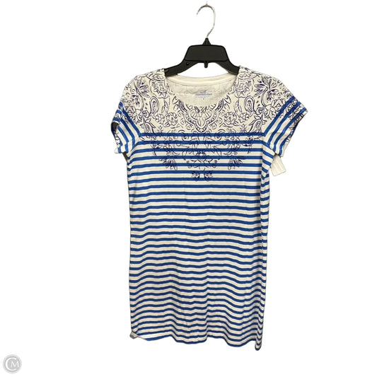 Dress Casual Short By Vineyard Vines In Striped Pattern, Size: S
