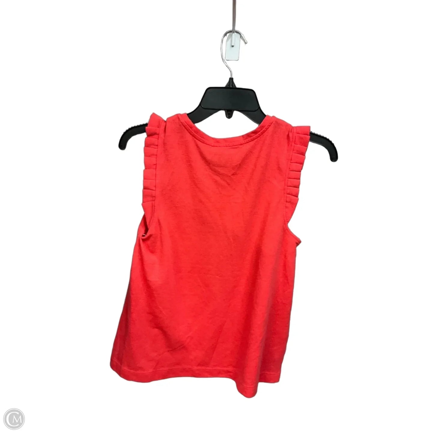 Top Sleeveless By Loft In Coral, Size: S