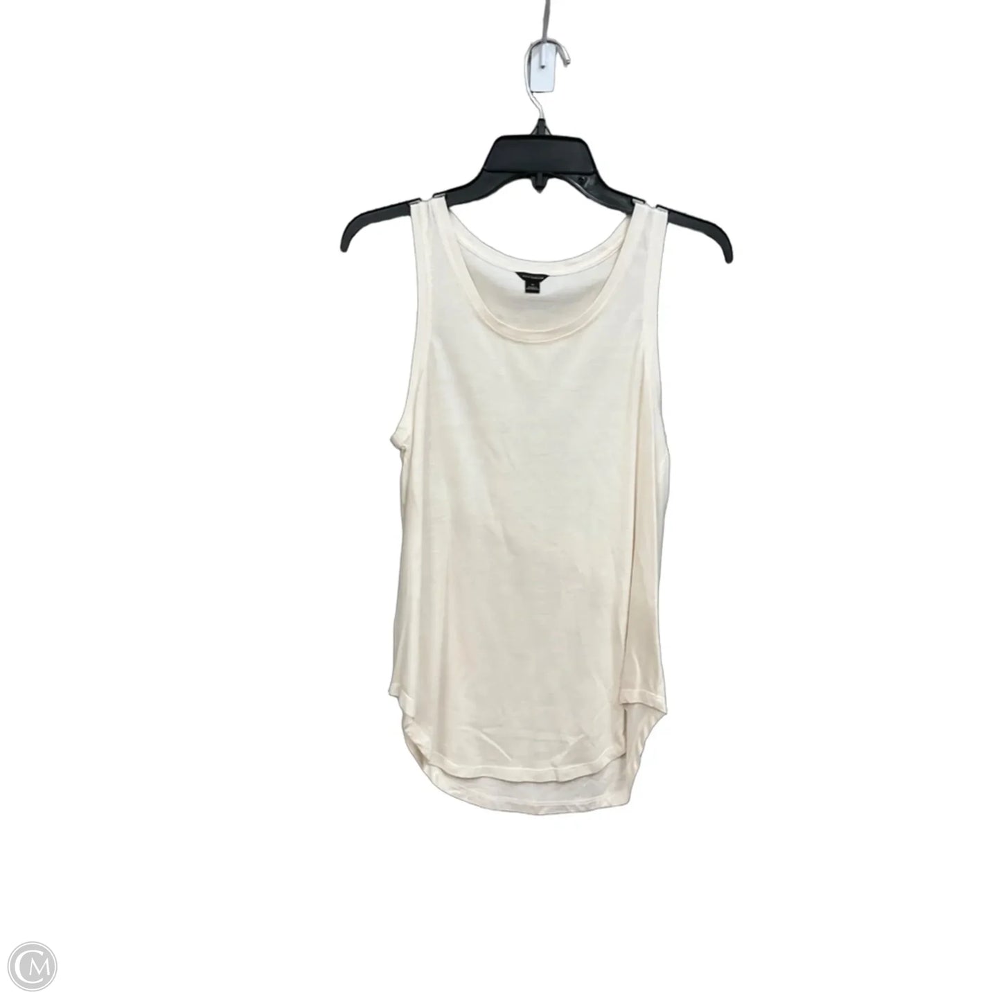 Tank Top By Ann Taylor In Cream, Size: S
