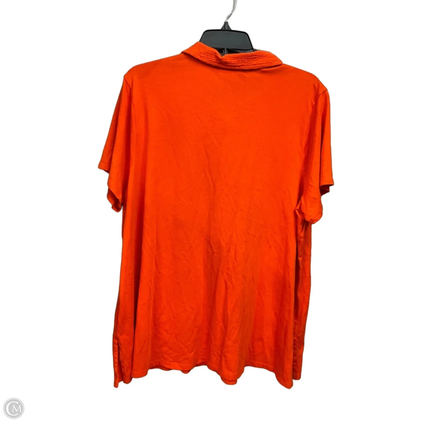 Top Short Sleeve By J. Jill In Orange, Size: 2x