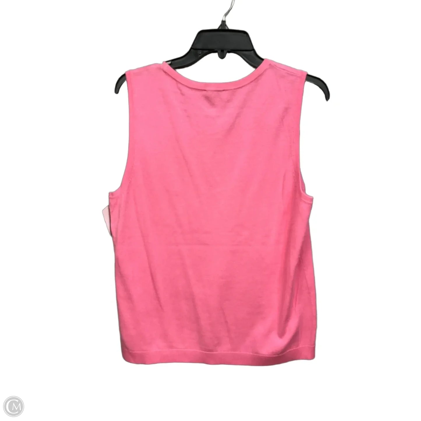 Tank Top By Talbots In Pink, Size: L