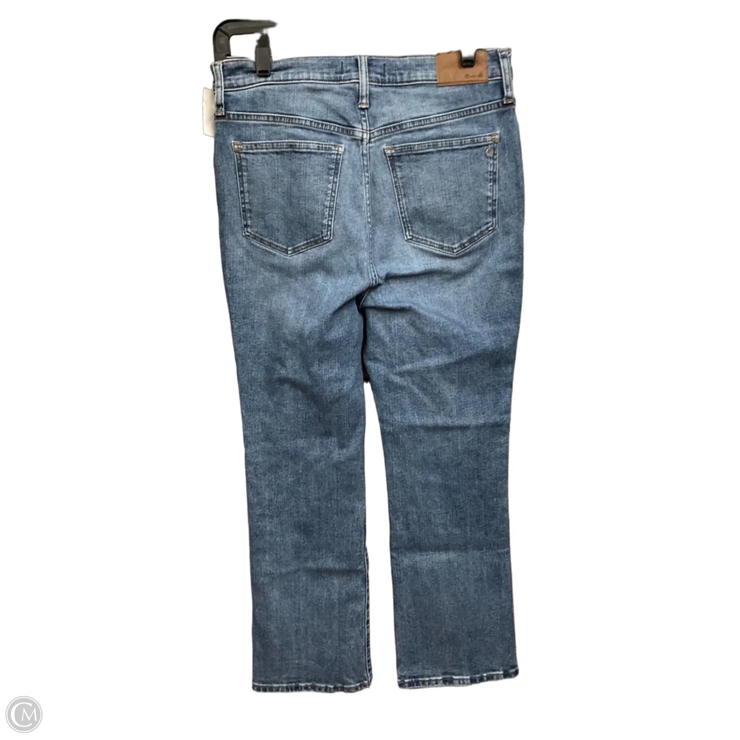 Jeans Straight By Madewell In Blue Denim, Size: 8