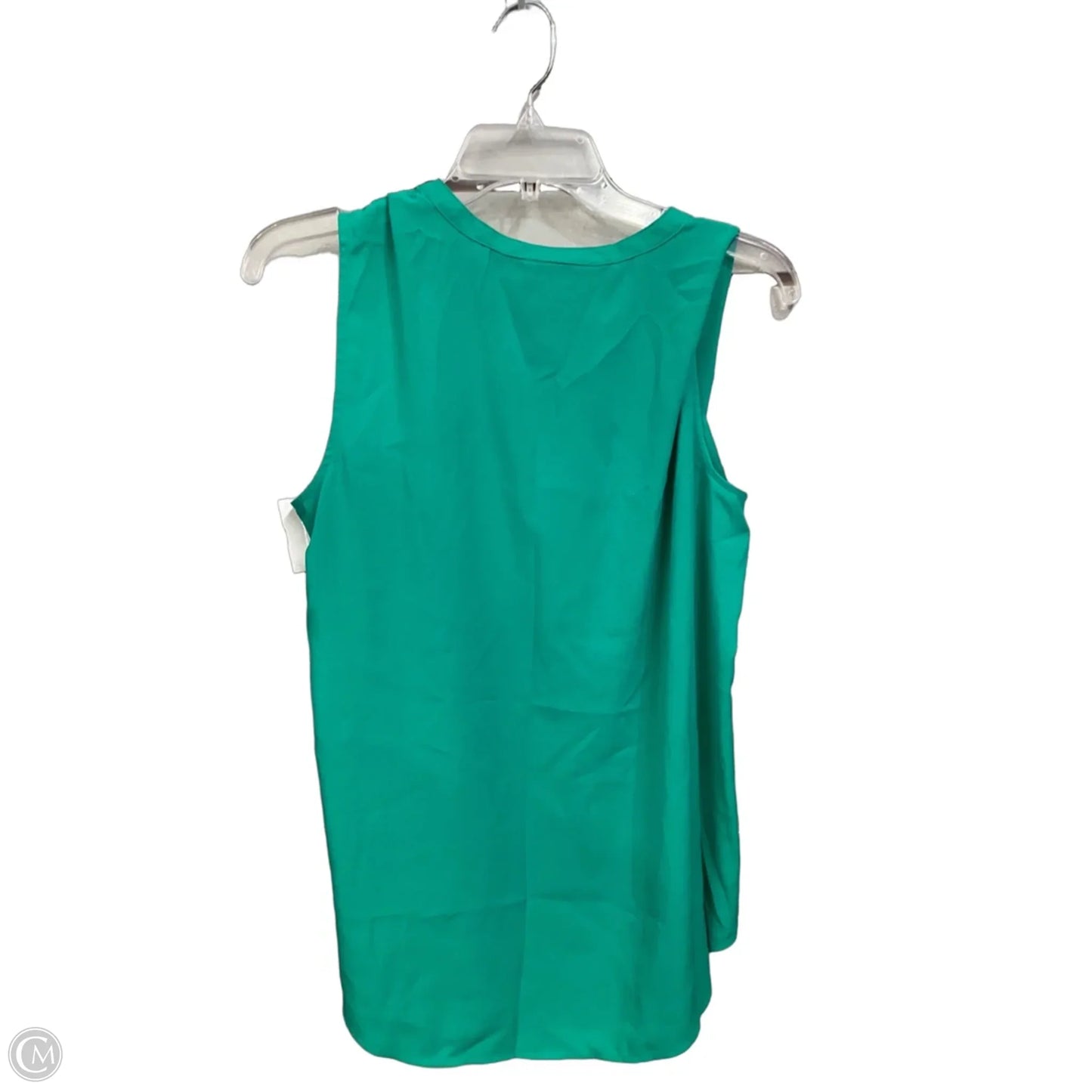 Top Sleeveless By Calvin Klein In Green, Size: M