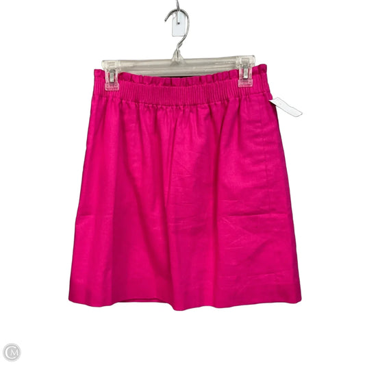 Skirt Mini & Short By J. Crew In Pink, Size: 4