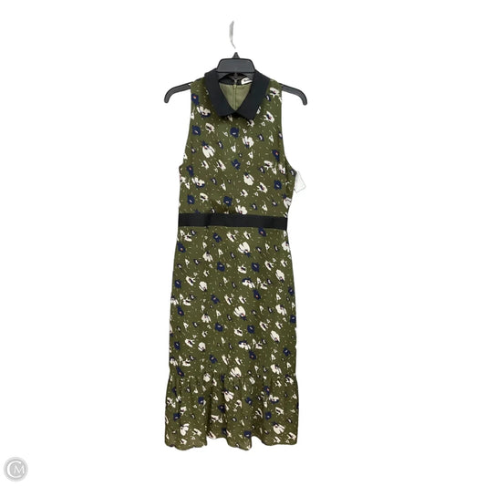 Dress Casual Midi By Cmc In Floral Print, Size: L