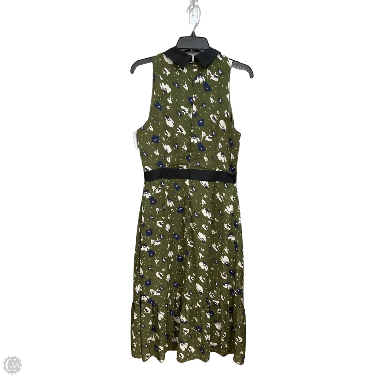Dress Casual Midi By Cmc In Floral Print, Size: L