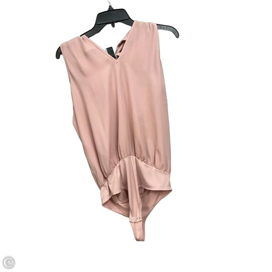 Top Sleeveless By Express In Pink, Size: L