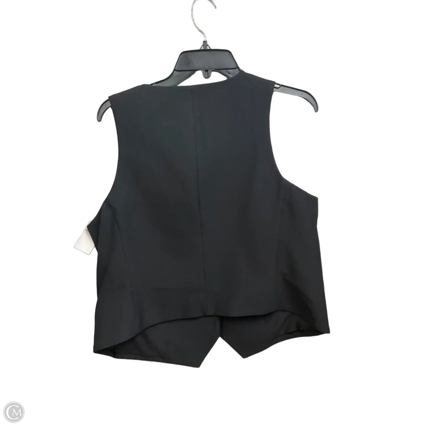 Vest Other By Express In Black, Size: L