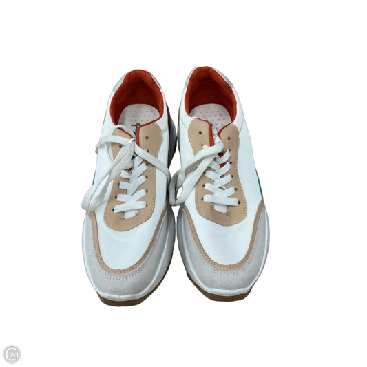 Shoes Sneakers By Qupid In Multi-colored, Size: 10
