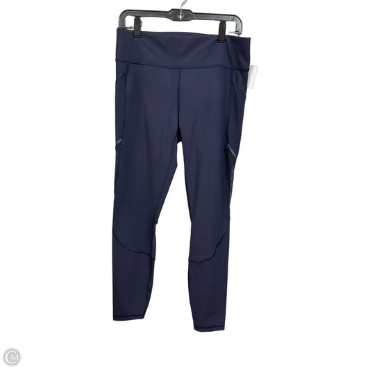 Athletic Leggings By Lululemon In Navy, Size: 12