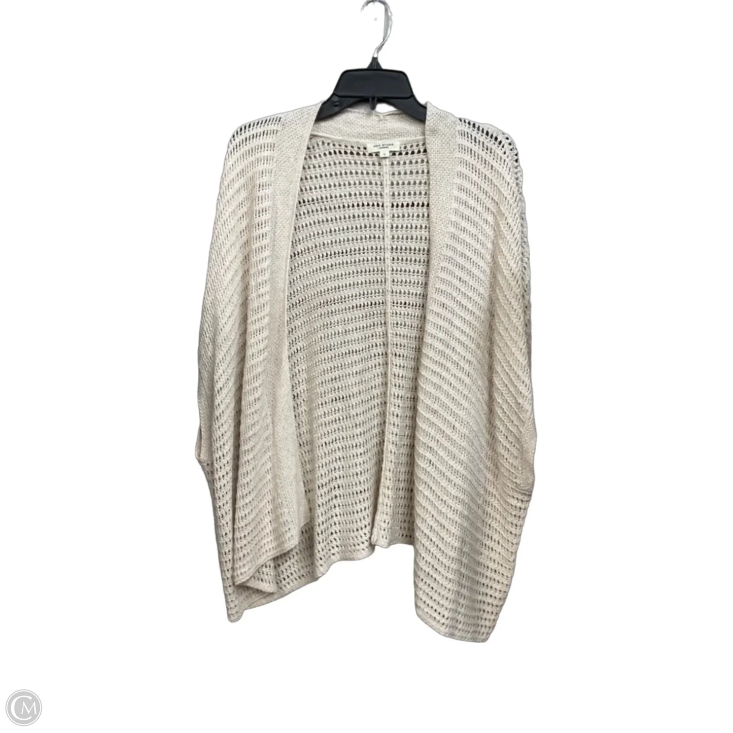 Cardigan By Max Studio In Beige, Size: 1x